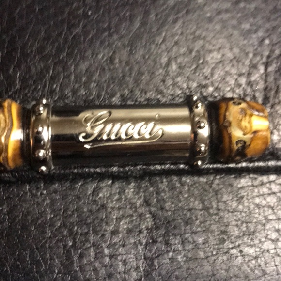 Gucci Bamboo Tom Ford Leather Wallet - Picture 2 of 8